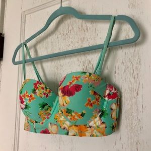 Floral Aerie Underwire Bikini (32D + M)
